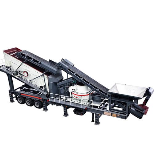 Mobile Cone crusher plant