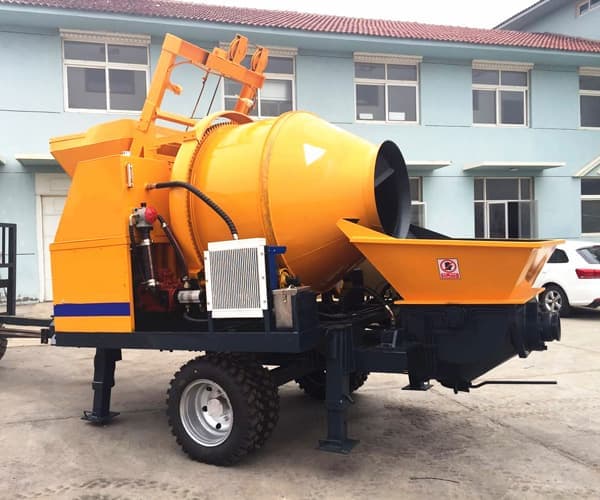 Diesel Trailer Concrete Mixer Pumps PriceManufacturerZOOMJO