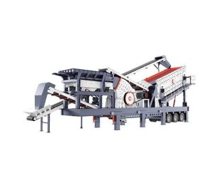 Mobile hammer crusher