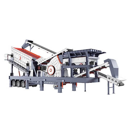 Mobile hammer crusher