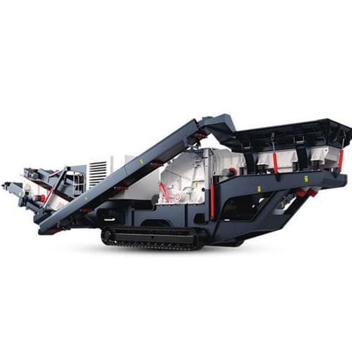 Crawler impact crusher