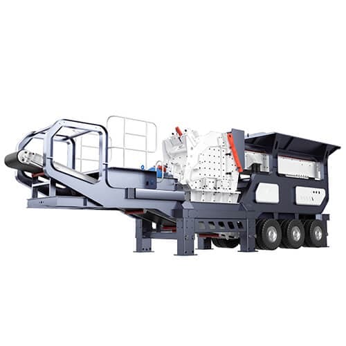 Mobile Jaw crushing plant