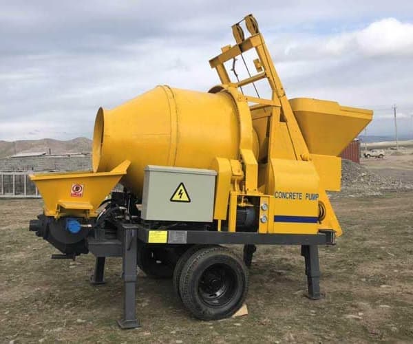 Diesel Trailer Concrete Mixer Pumps PriceManufacturerZOOMJO