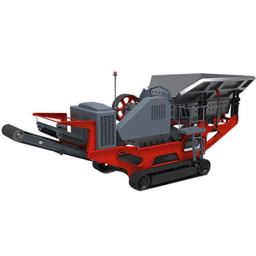 Crawler jaw crusher