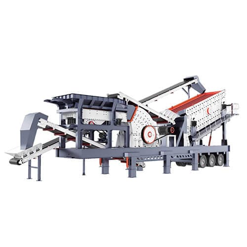 Mobile hammer crusher