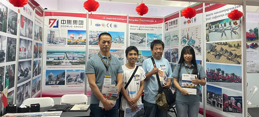 ZOOMJO Participates in the Philippine International Construction Machinery Exhibition