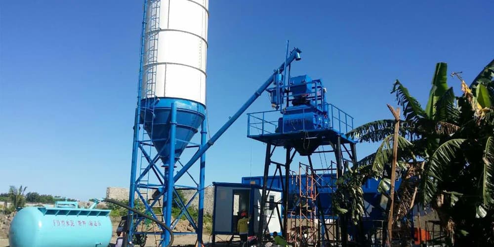 Cambodian Customer Chooses ZOOMJO Concrete Mixing Plant Again