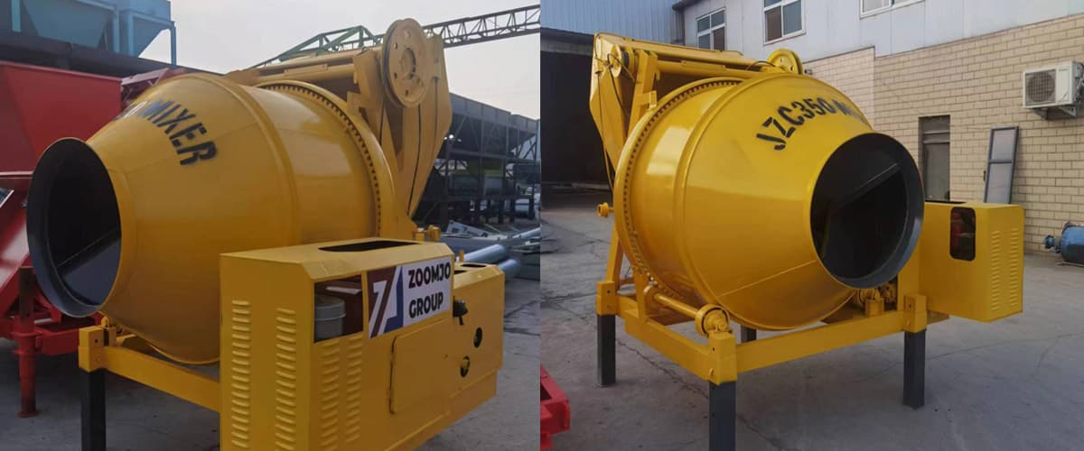 ZOOMJO Diesel Concrete Mixer Exported to Nigeria