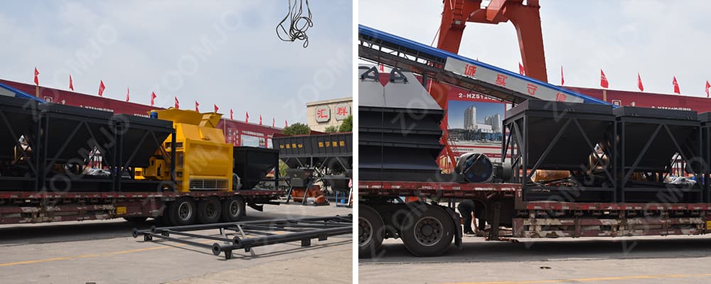 Concrete Batching Plant Exported to Southeast Asia