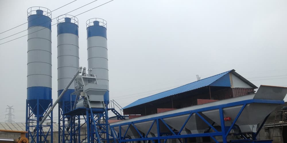 Stationary Concrete Batching Plant