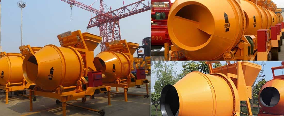 drum concrete mixer price