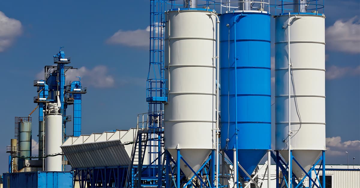 Application of cement silo