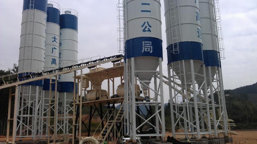 HZS / ZJ180 Stationary Concrete Batching Plant